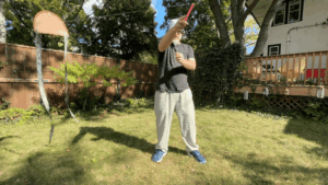 Super Flow Flyer is a performance kite you can fly anywhere, without any wind, with LED lights for a groovy light show at night!