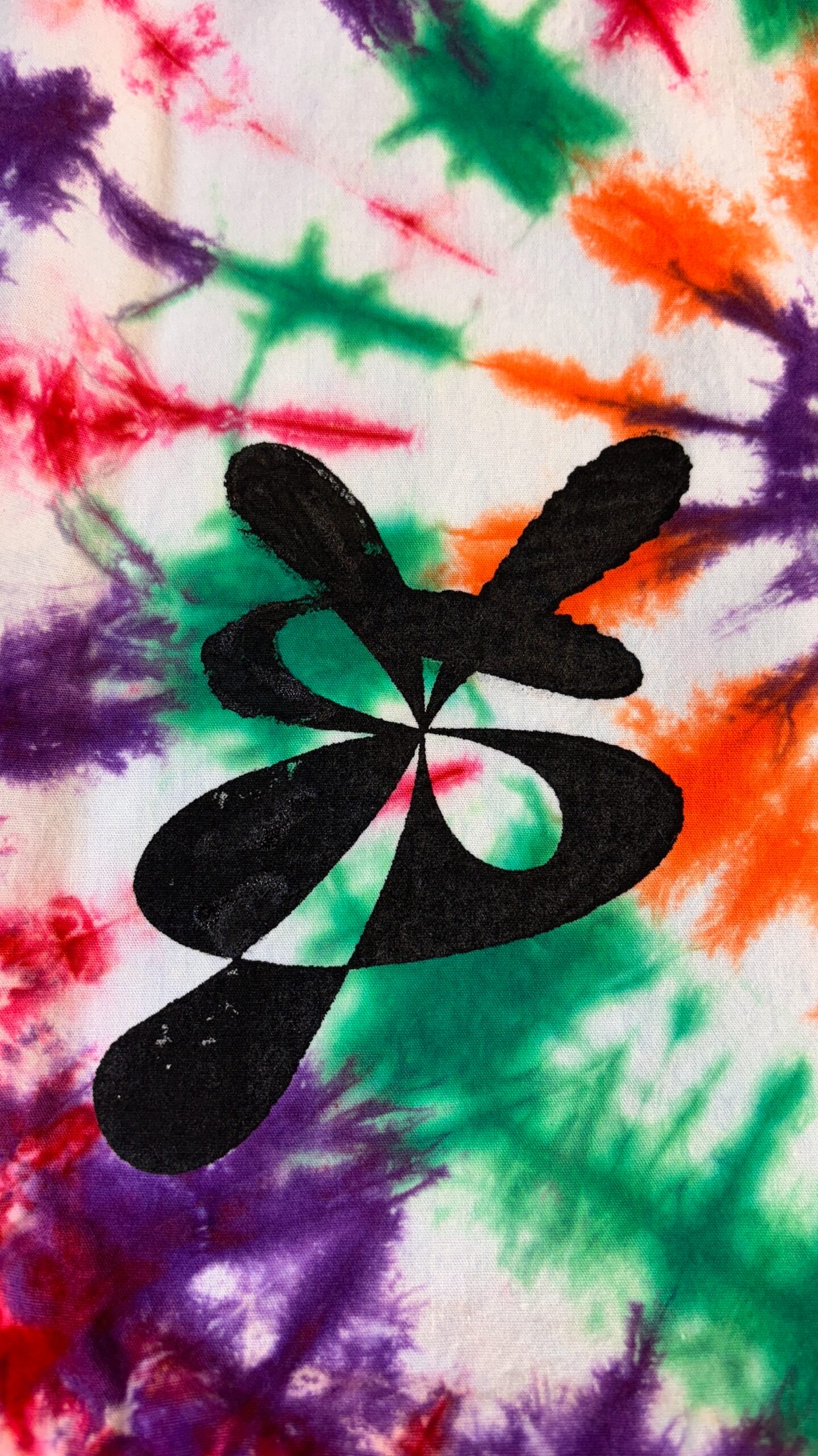 Tie Dye Tote Bag: humble Embo - Image 3