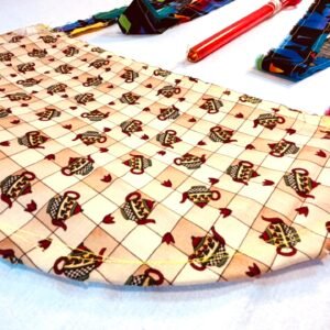 Super Flow Flyer is a performance kite you can fly anywhere, without any wind, with LED lights for a groovy light show at night!