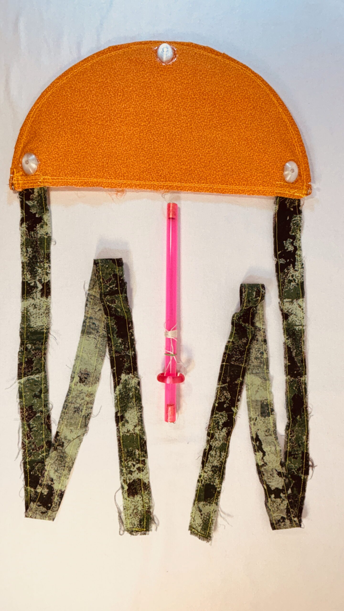 Super Flow Flyer is a performance kite you can fly anywhere, without any wind, with LED lights for a groovy light show at night!