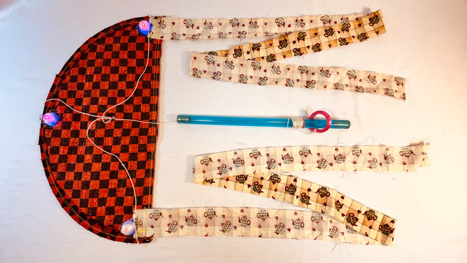 Super Flow Flyer is a performance kite you can fly anywhere, without any wind, with LED lights for a groovy light show at night!