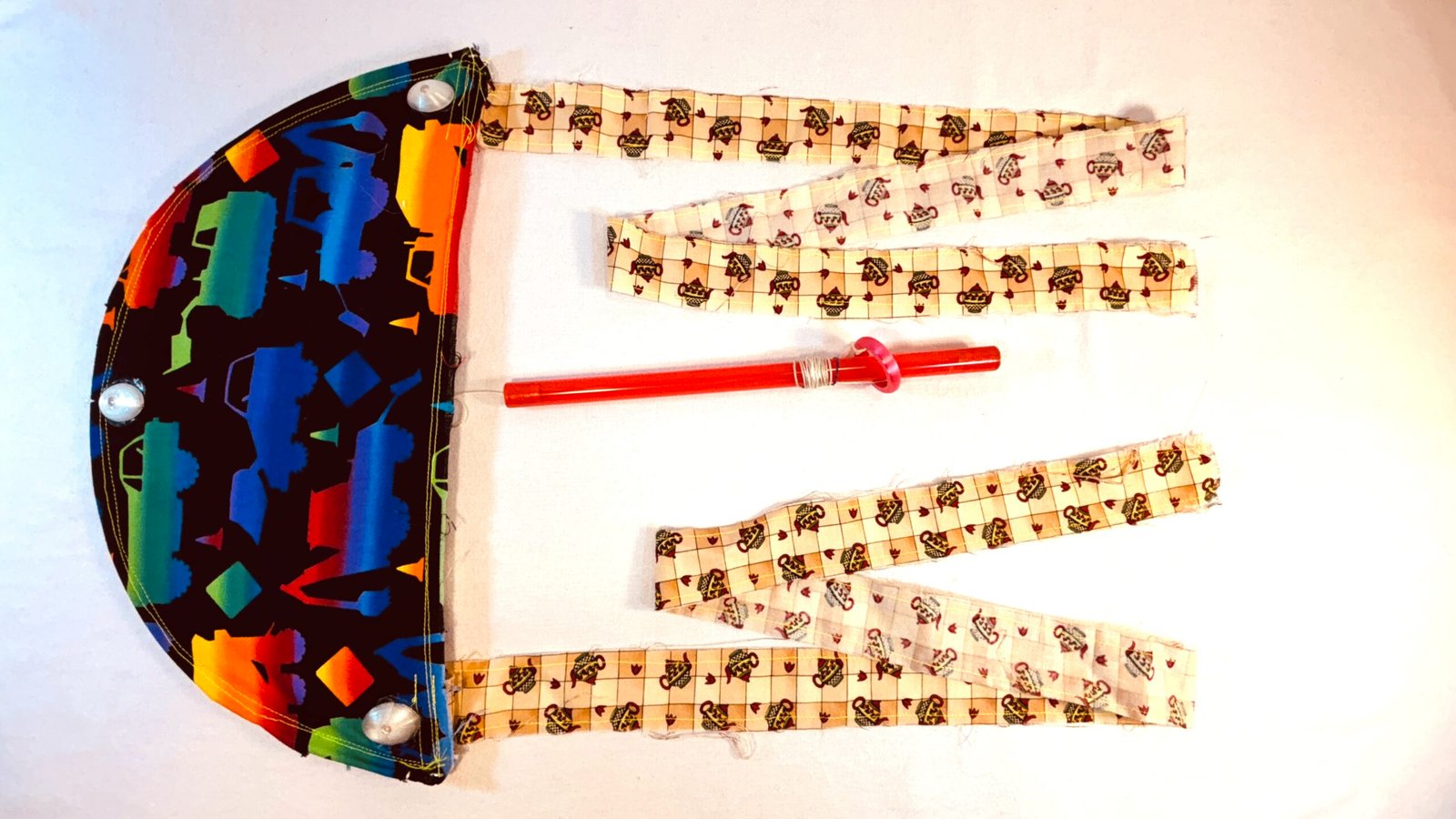 Super Flow Flyer is a performance kite you can fly anywhere, without any wind, with LED lights for a groovy light show at night!