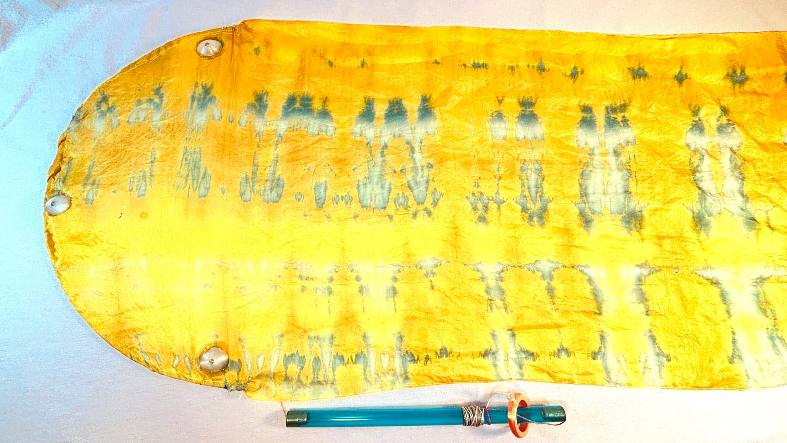 Super Flow Flyer is a performance kite you can fly anywhere, without any wind, with LED lights for a groovy light show at night!