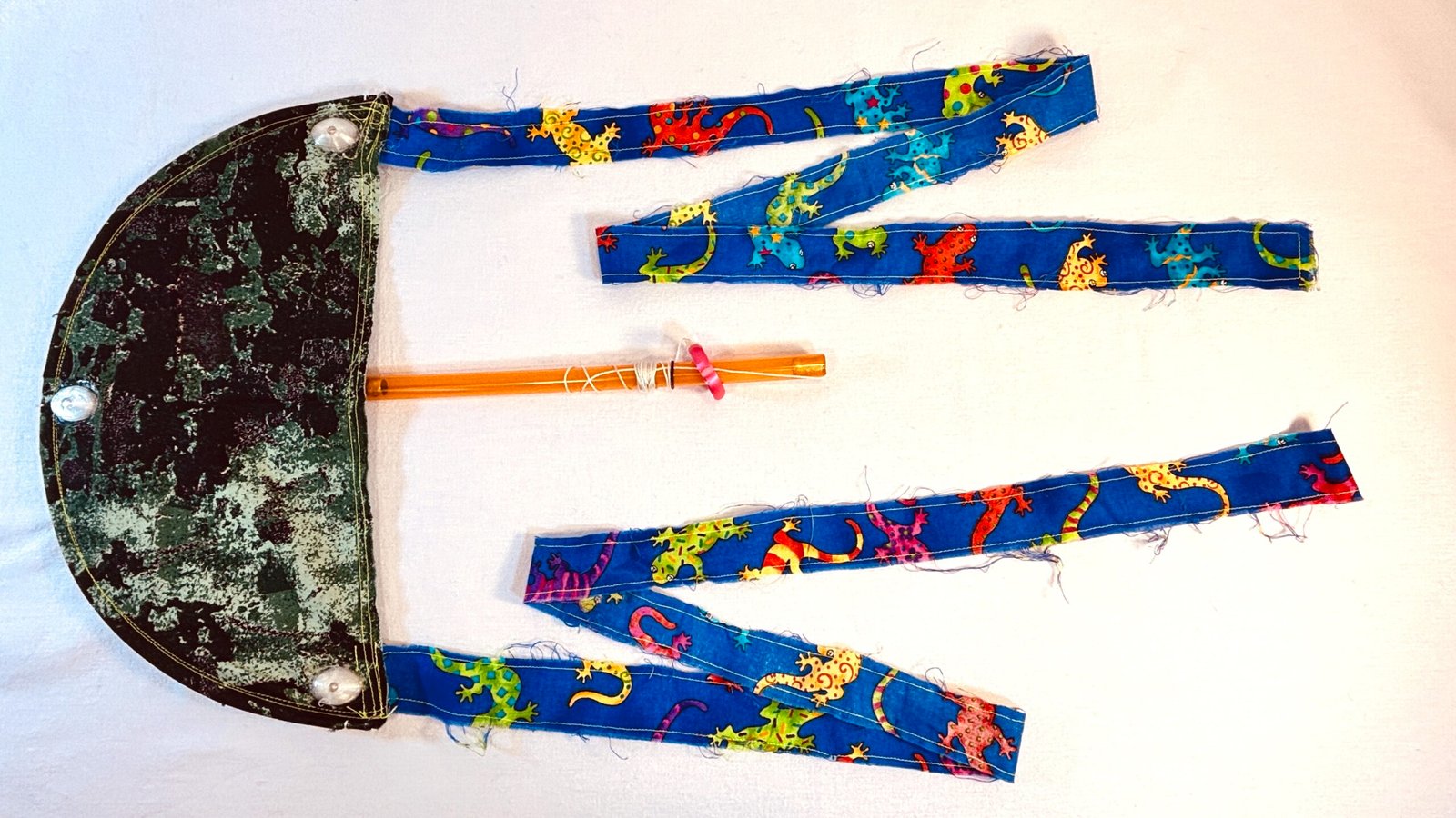 Super Flow Flyer is a performance kite you can fly anywhere, without any wind, with LED lights for a groovy light show at night!