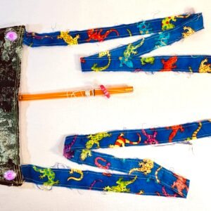 Super Flow Flyer is a performance kite you can fly anywhere, without any wind, with LED lights for a groovy light show at night!