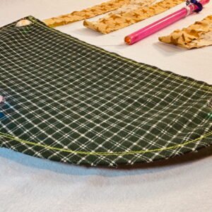 Super Flow Flyer is a performance kite you can fly anywhere, without any wind, with LED lights for a groovy light show at night!