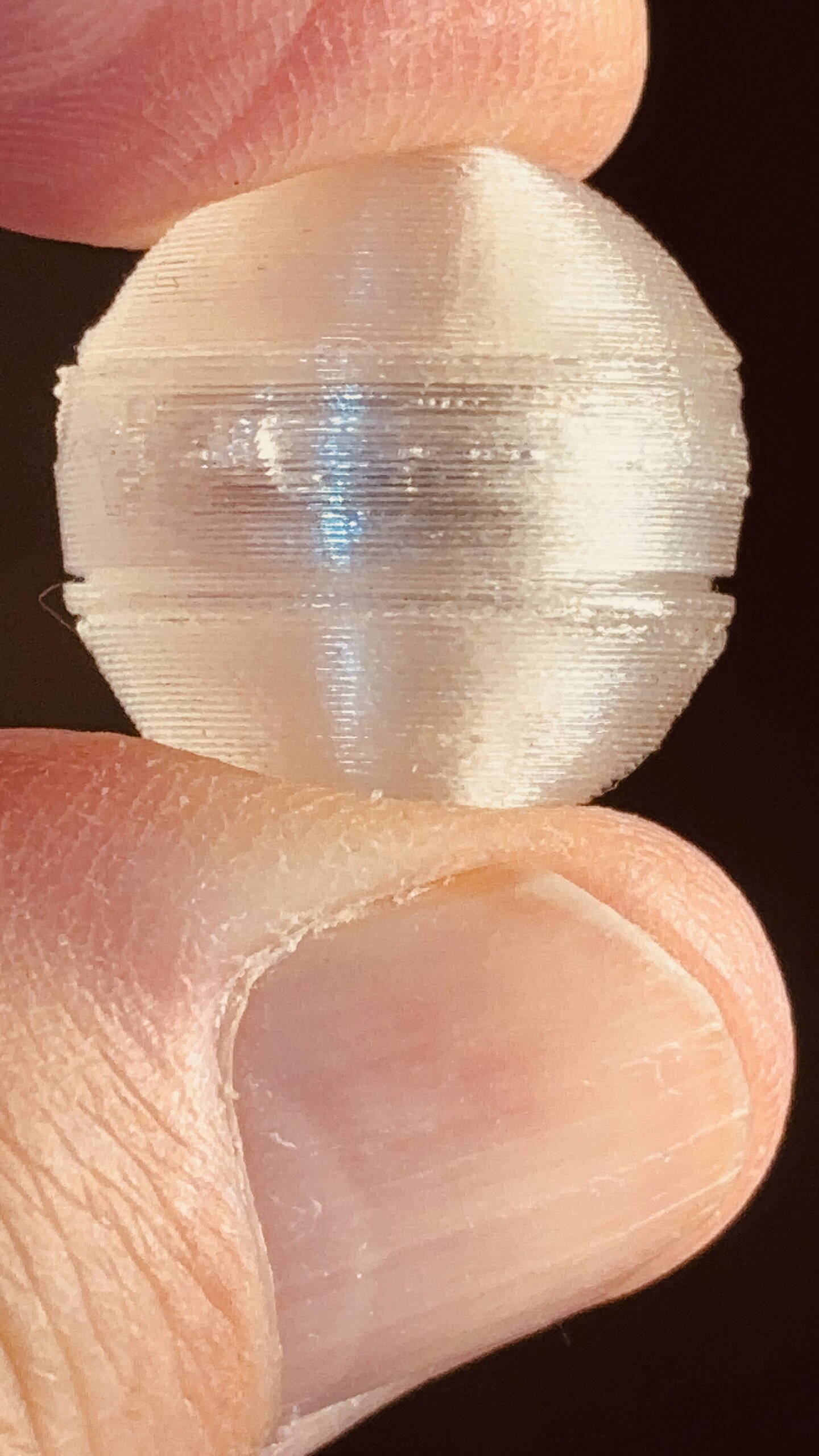 Unlit LED Marble by Super Flow Yo to create a groovy lightshow in your hand with Super Flow Zorbits and Super Flow Tubes Yo!